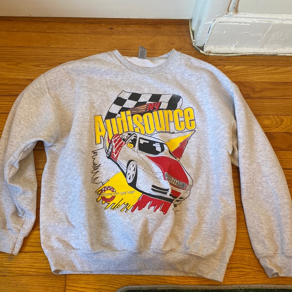 Vintage racing crewneck sweatshirt